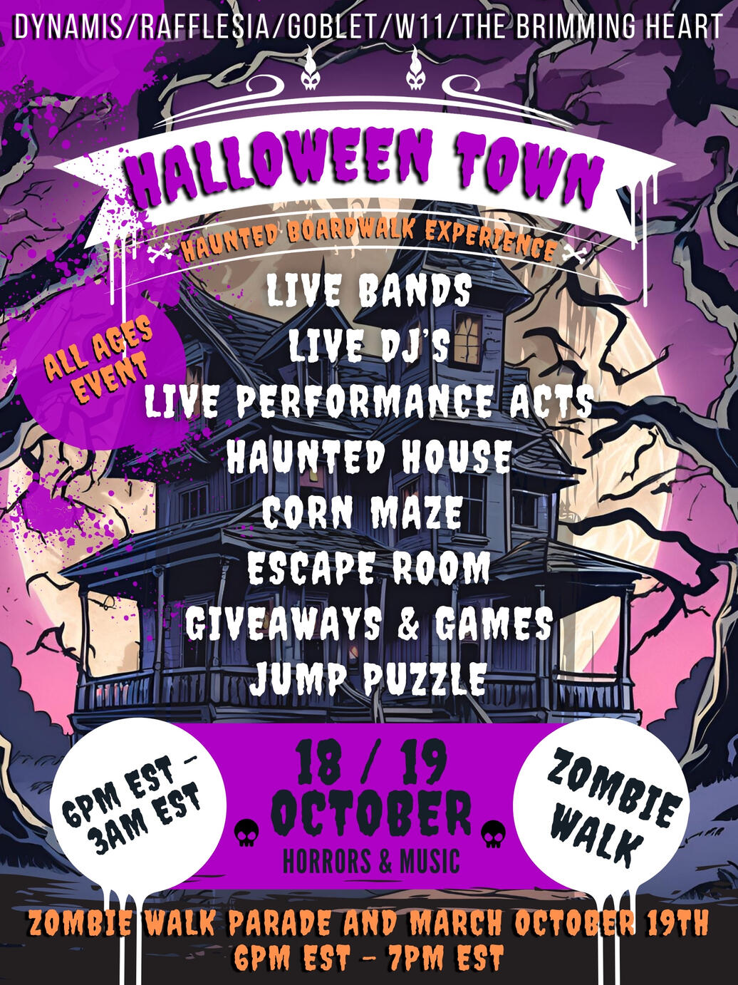 Halloween Town - Zombie Walk